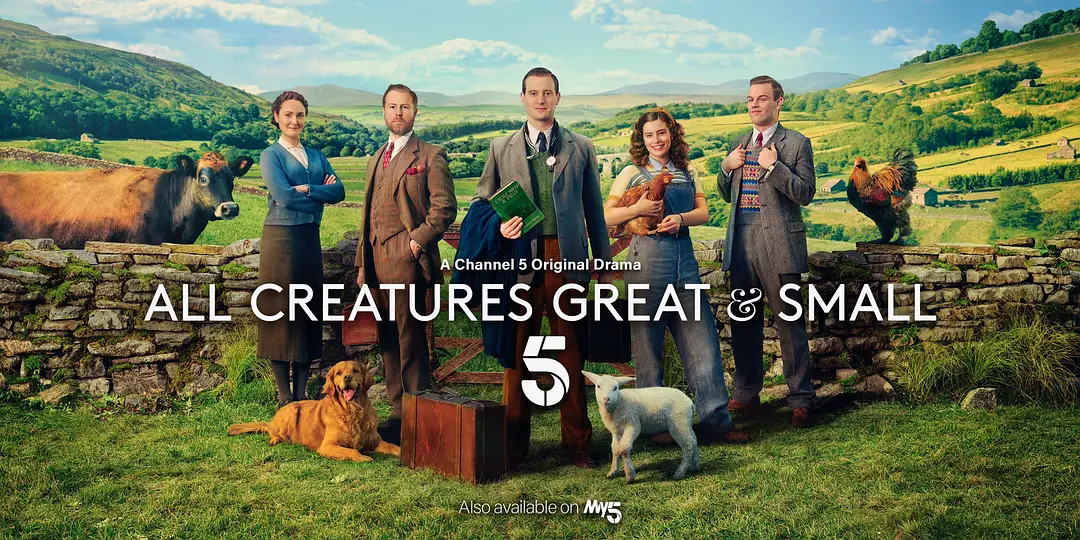 万物生灵:5年收视最高纪录英剧,是讲一兽医的日常?