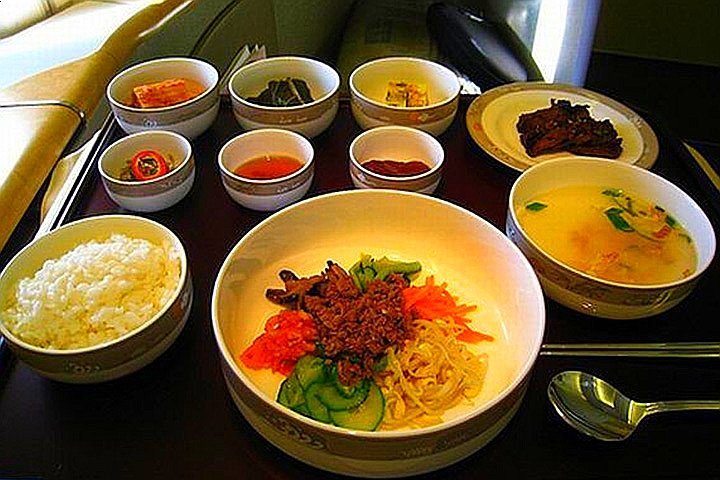大韩航空头等舱的"飞机餐"是什么样的