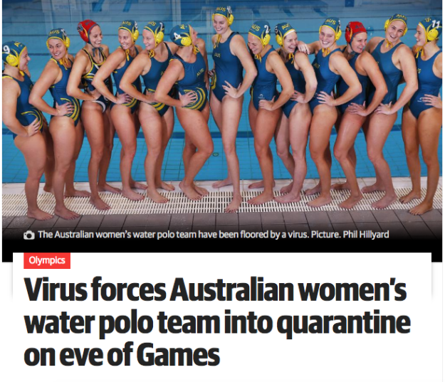澳大利亚代表队或许是里约奥运最大的倒霉蛋