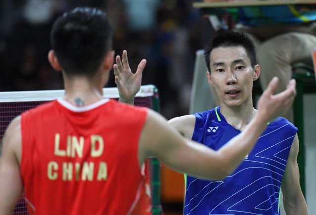 里约奥运林丹李宗伟尊重对手成就彼此"伟大"