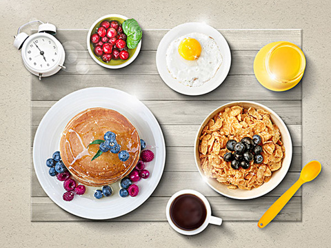 研究:不吃早饭减肥快!说好的早饭要吃饱呢_双