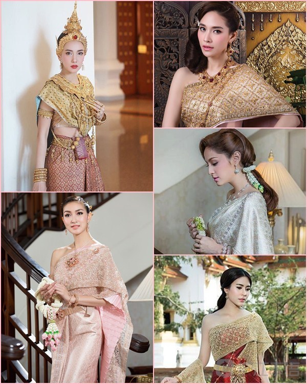 每次这些知名女明星身着泰国服饰拍照,走秀,演戏或参加其他活动时