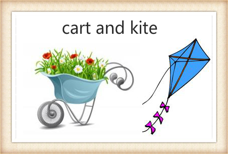 英语音标别混淆 cart 还是 kite