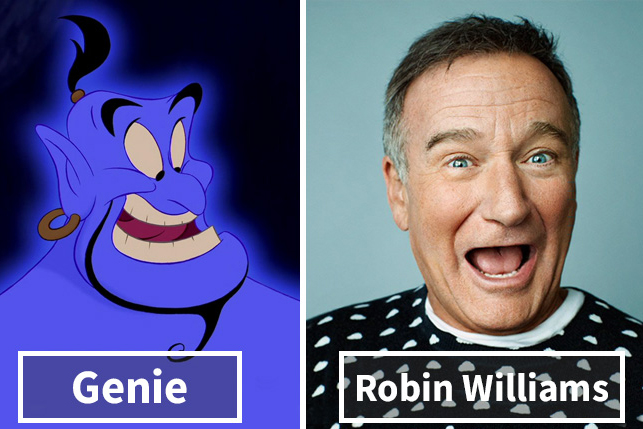 迪士尼这些经典角色居然是他们配音 型音都很像！