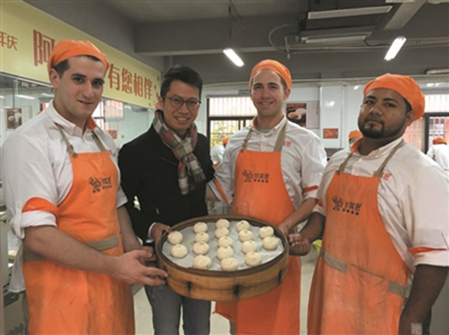 杭州包子美国开分店 广受哈佛师生欢迎！