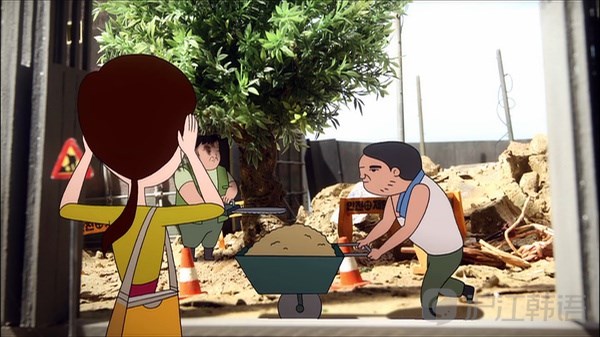 韩国动画电影推荐:《家》超级呆萌的屋神_沪江