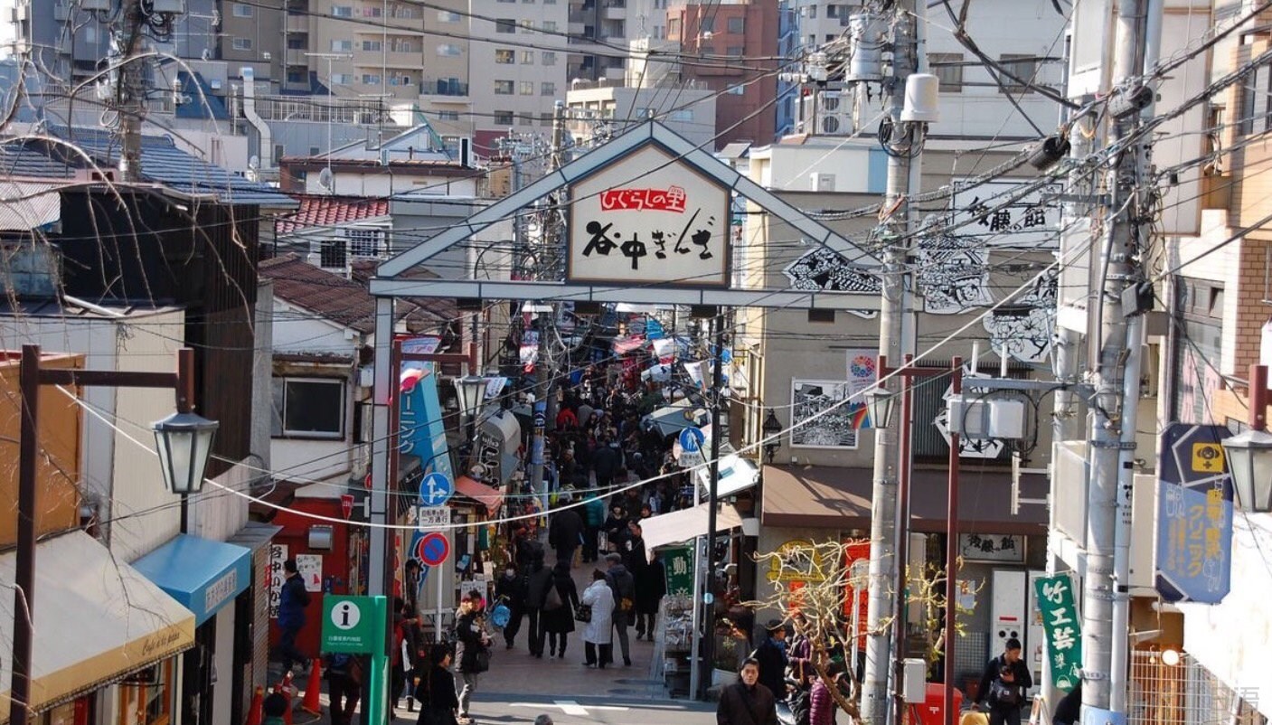 谷中ぎんざ商店街(台东区谷中)