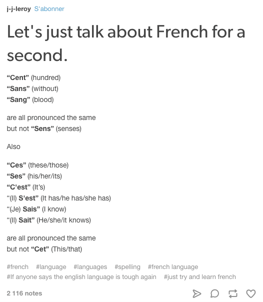 你学的法语竟是世界上最神奇的语言?