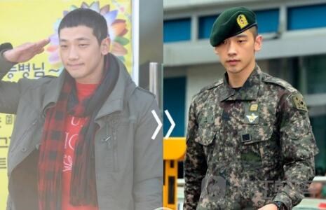 颜值逆天、气场更强!欧巴们入伍后竟然更帅了_沪江韩语学习网