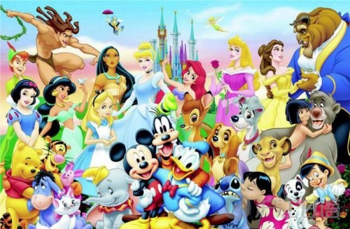 迪士尼动画中人物和色彩的奇妙关系