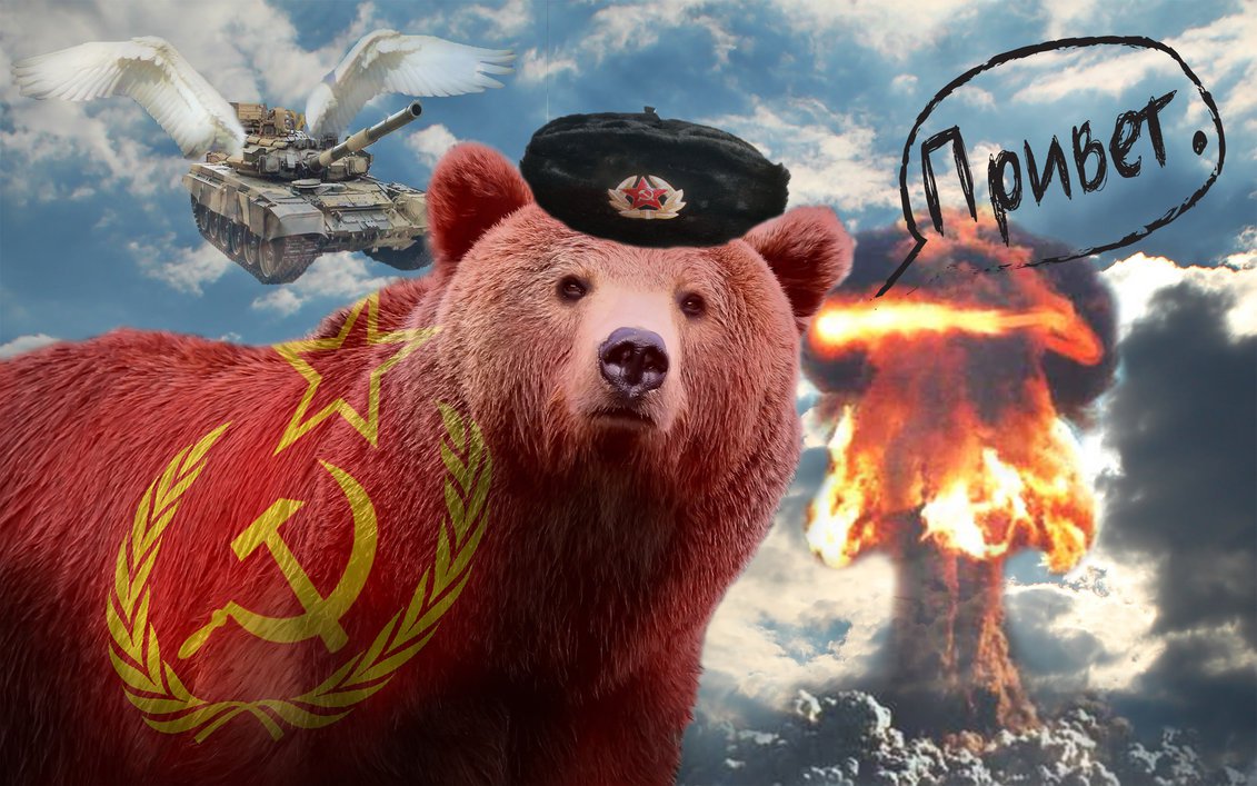 看来俄罗斯人对熊的评价其实是很高的,不仅 尊重.