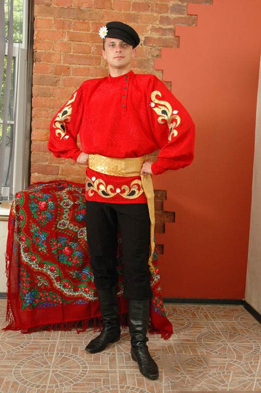 俄罗斯传统服饰(二)—— 男子服饰