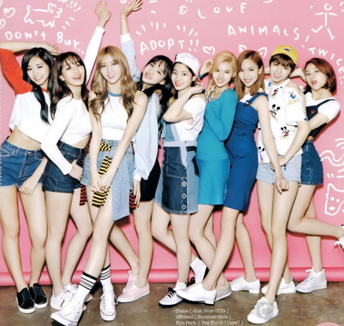 twice vs apink vs exid:4月激烈的女团大战