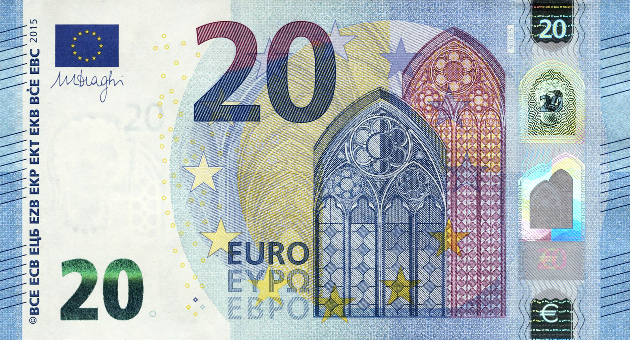 20欧元(哥特时期 十三到十四世纪-stile gotica)