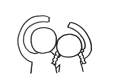 【迷之简笔画】恋爱?_【沪江网校】超级校园