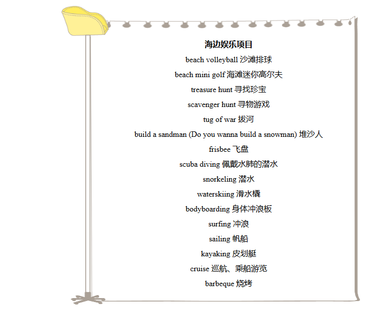 今天我学完了《和Lisa走遍美国》第8课，在迈阿密，分分钟变身娱乐达人