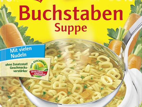 德国脑洞广告：神奇的字母汤...