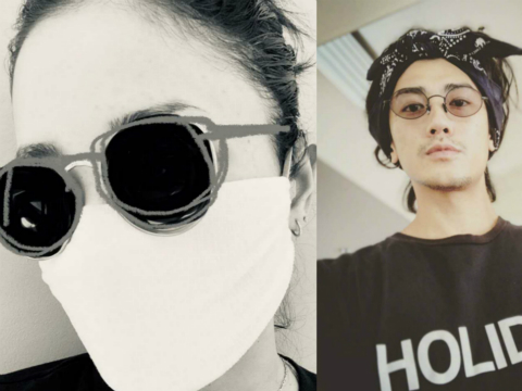 日本女演员自制口罩：自拍照被赞最强明星夫妻脸“以为是她老公”