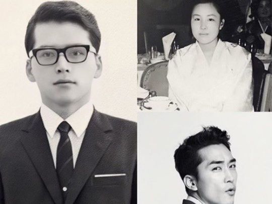 宋承宪公开父母神仙颜值照片