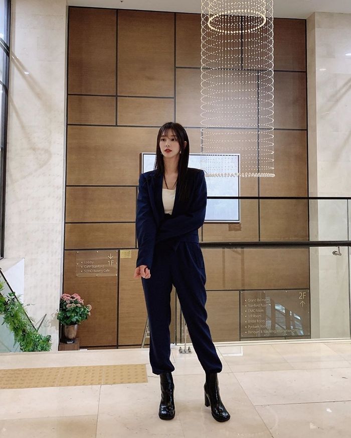 身材比例超赞的李主傧身高"惊人"