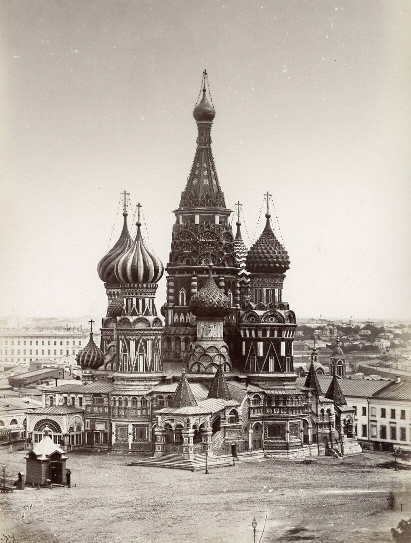 上个世纪莫斯科老照片，随便一张都是壁纸！