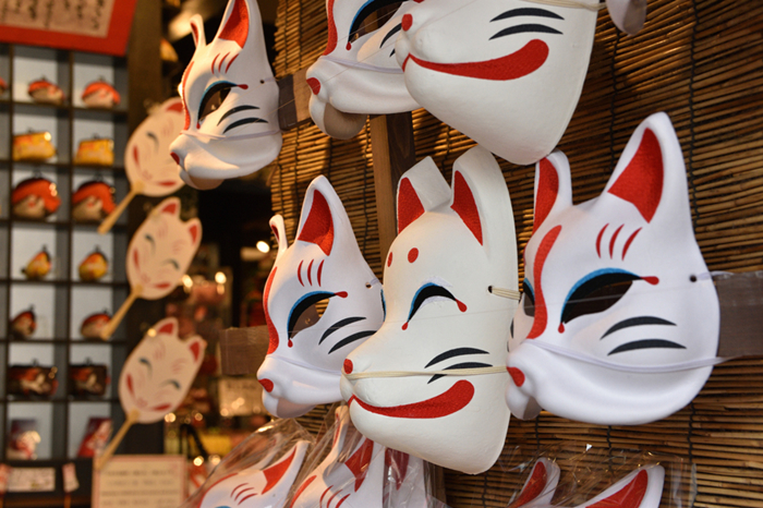 日语语法大全 狐狸面具在日本文化中的寓意是 沪江日语