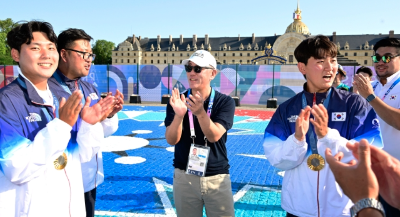 射箭全项allin金牌，韩国射箭展望2028洛杉矶舞台