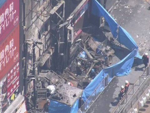 大阪道顿堀“一兰拉面”发生严重火灾，造成消防员2死3伤