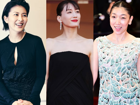 红毯“杀疯了”！日本三大影后级女星戛纳造型，一个比一个绝
