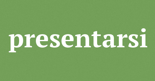 基础意语：地道意式自我介绍