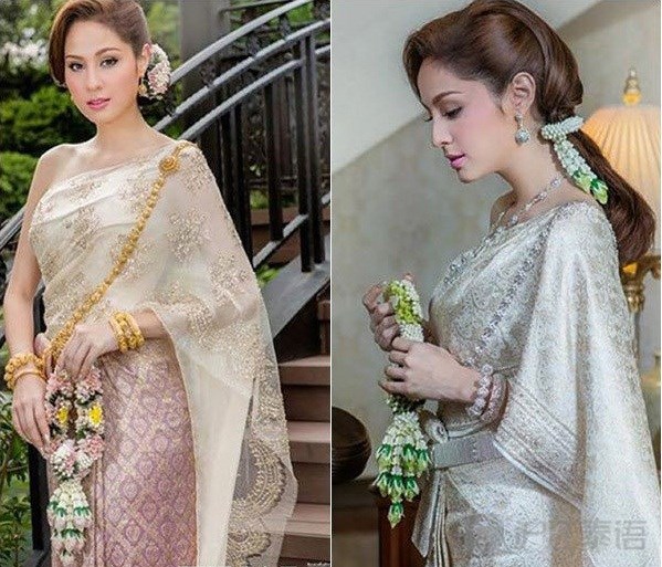 10位泰国女明星的泰装照,我滴女神啊