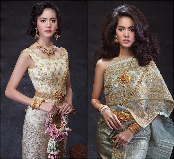 10位泰国女明星的泰装照,我滴女神啊