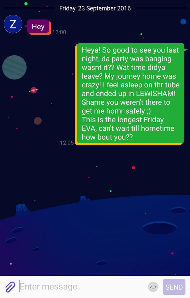 three or four of those exchanges and all the energy is sapped