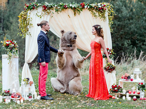 熊丹婚礼图片