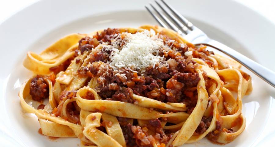 4. 肉酱宽面(tagliatelle al ragù), antica trattoria della gigina