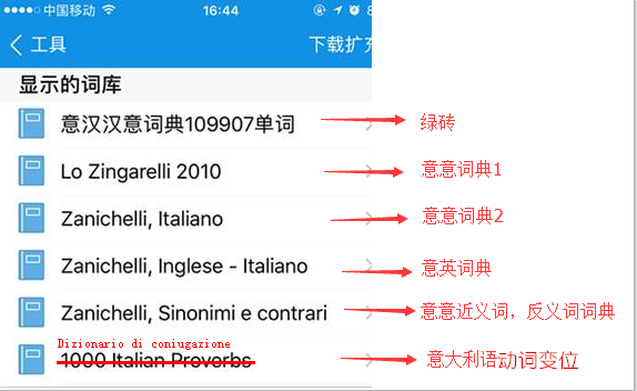 意语君为大家准备了6本电子词典，快把它们装进手机 