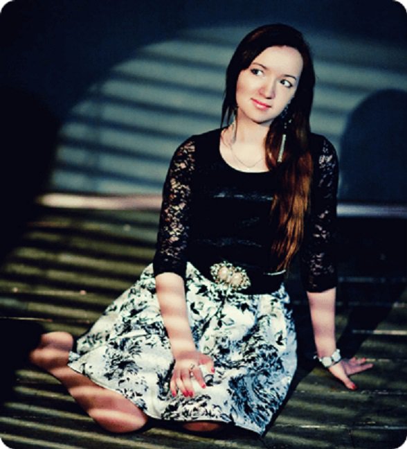 beneficiaries can be in the room while she warms the bed, but