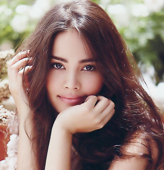 那些美丽的泰国混血女星们,有你心中的她吗?