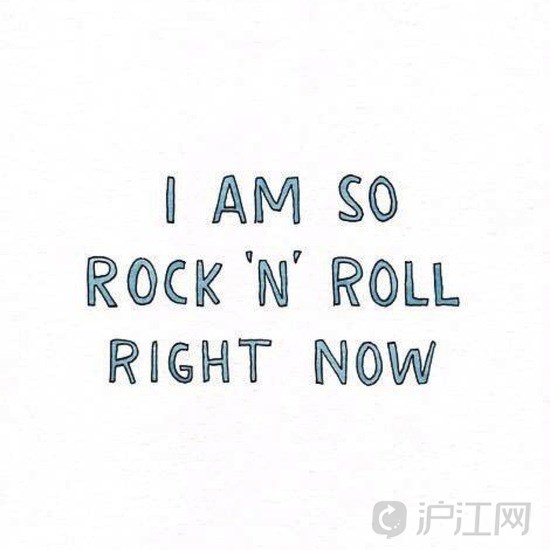 i am so rock nroll right now