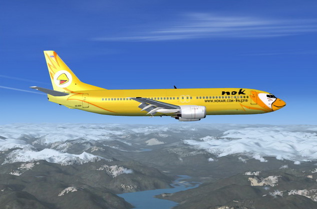 nok air(注:为"鸟"的意思)名字简单易记,友好亲切