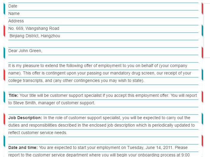 看不懂外企offer letter上的英语条款?这一篇带你