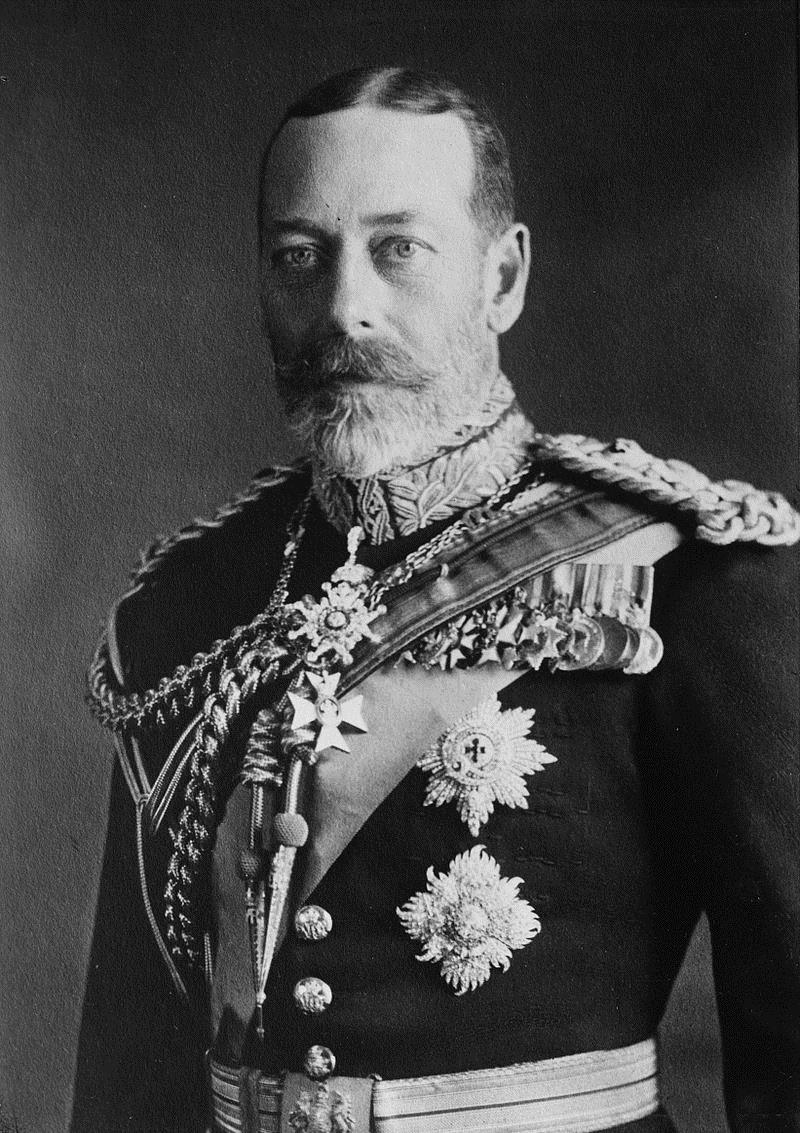 乔治五世( king george v,1910~1936在位)