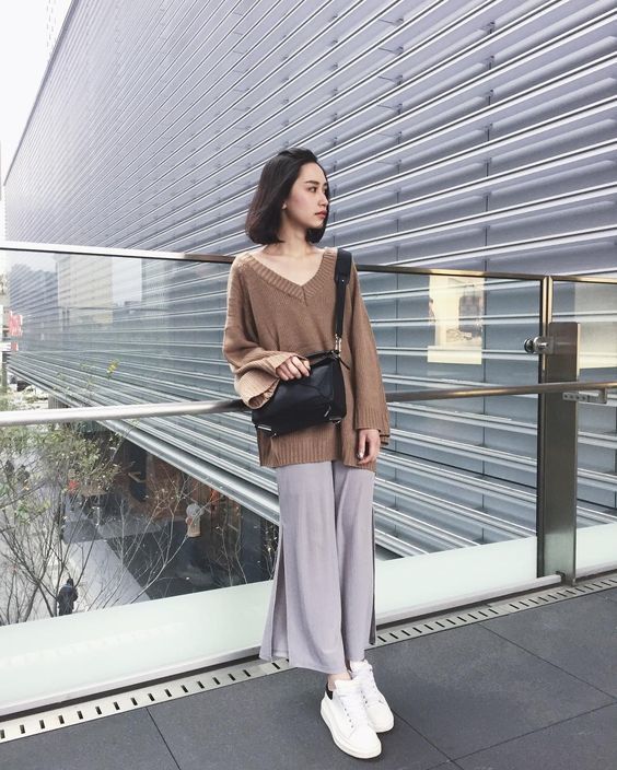 适合齐肩短发少女的穿搭