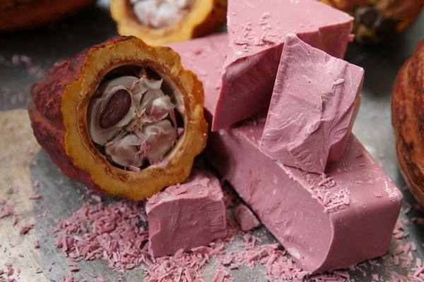 粉色系少女心：瑞士公司推出粉色巧克力！