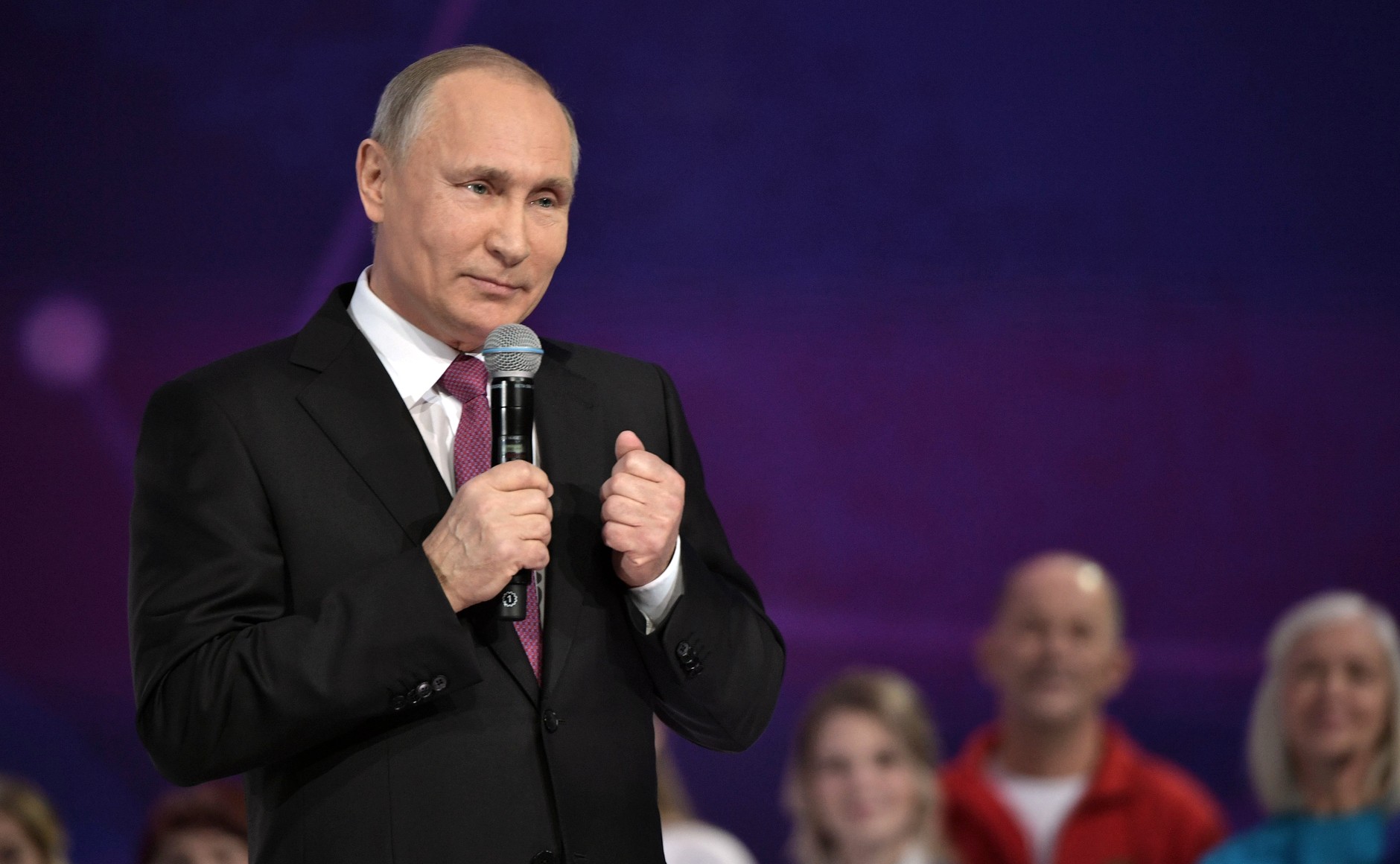 民意所向:普京宣布参加2018俄罗斯总统大选