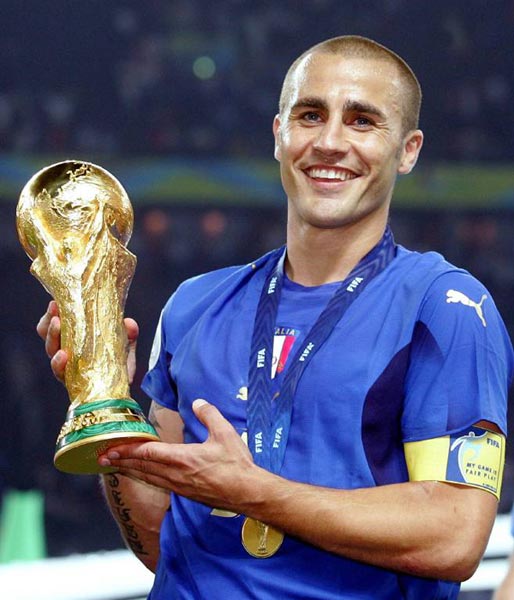 6 法比奥·卡纳瓦罗 fabio cannavaro