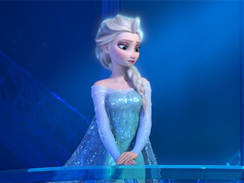 为什么很多迪士尼公主的衣服都是蓝色？ 
