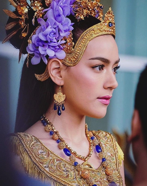 泰国女星kimberly担任宋干小姐,美出天际!