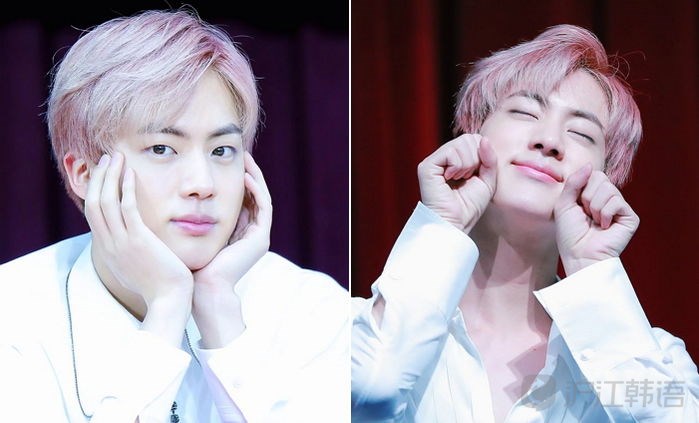 人比樱花美,超适合粉色头发的男爱豆8