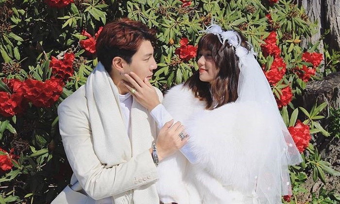 dome向女友metal求婚 完成6年爱情长跑